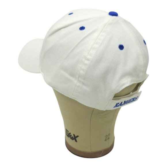 N Logo Rangers Embroidered Strapback M/L Cap Trucker Baseball Hat Calhead - Picture 14 of 15